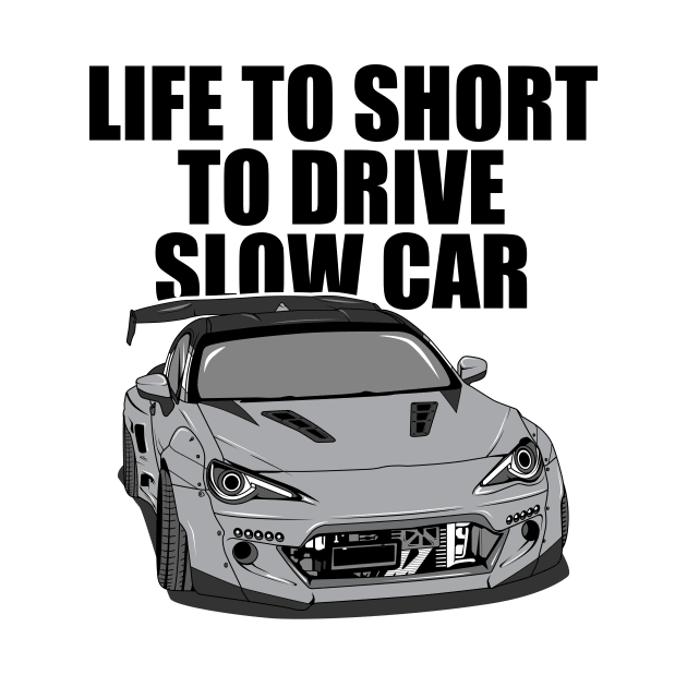 Life to short to drive slow car by melsa