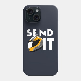 Send It Helmet Dark Phone Case