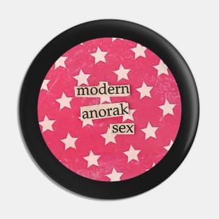 Modern Anorak Sex clipping collage art Pin