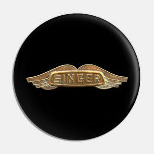 Singer 1930s classic car logo Pin