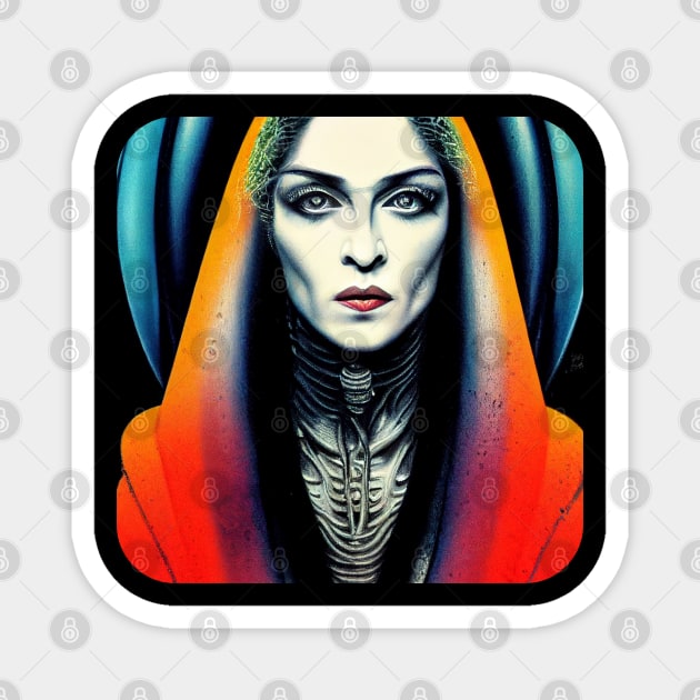 Giger woman Magnet by Pikantz