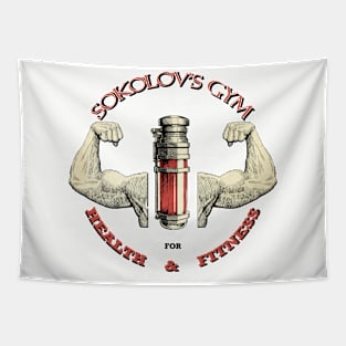 Sokolov's Gym - in colour Tapestry