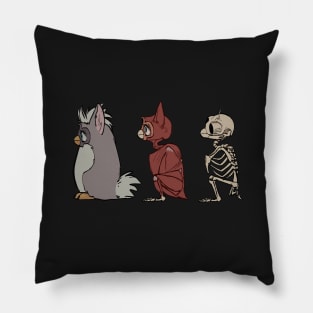 furby anatomy 2 Pillow