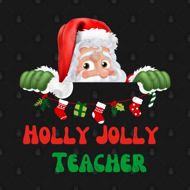 Christmas teacher by Daisy Blue Designs