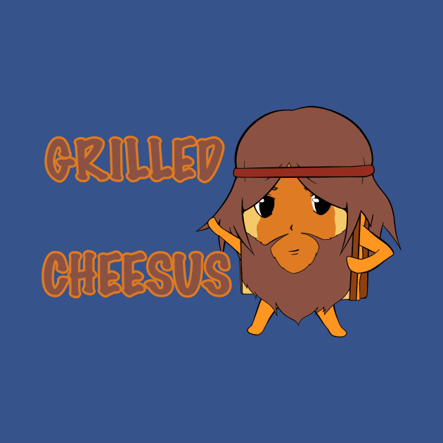 Grilled Cheesus by gottyjArt