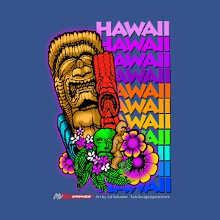 Tikis Hawaii T-Shirt