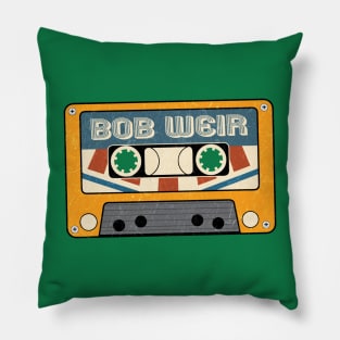 vintage bob weir Pillow