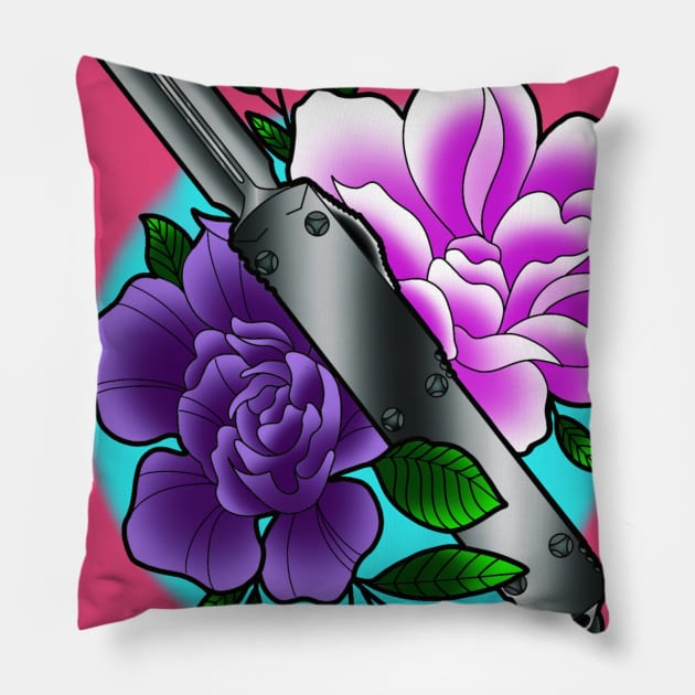 Stabby Pillow by Glockink