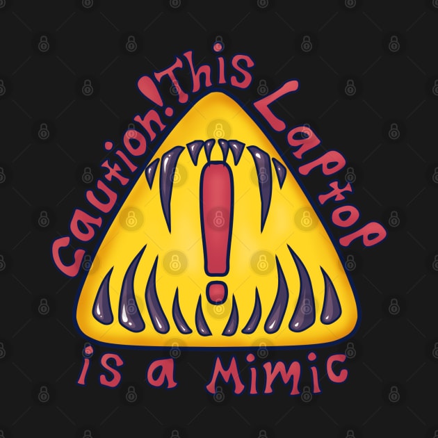 Laptop Mimic Label by Sketchyleigh