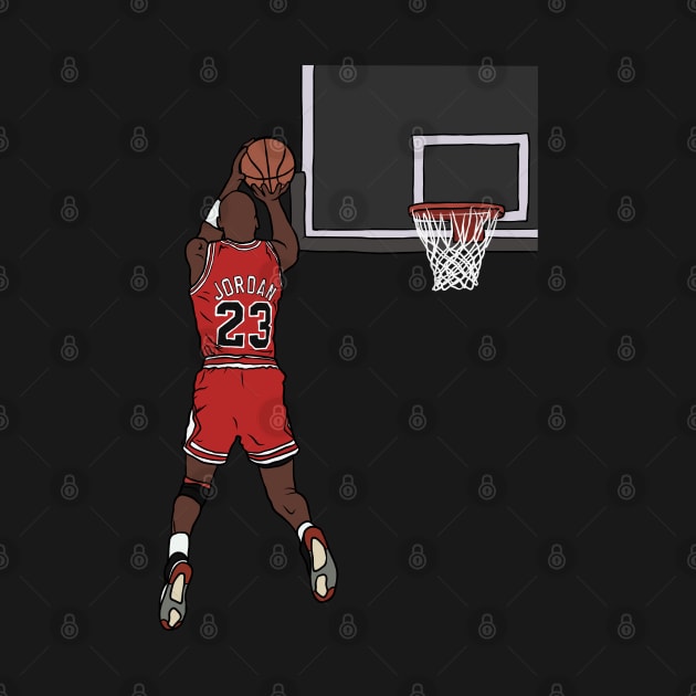 MJ's Buzzer Beater by rattraptees