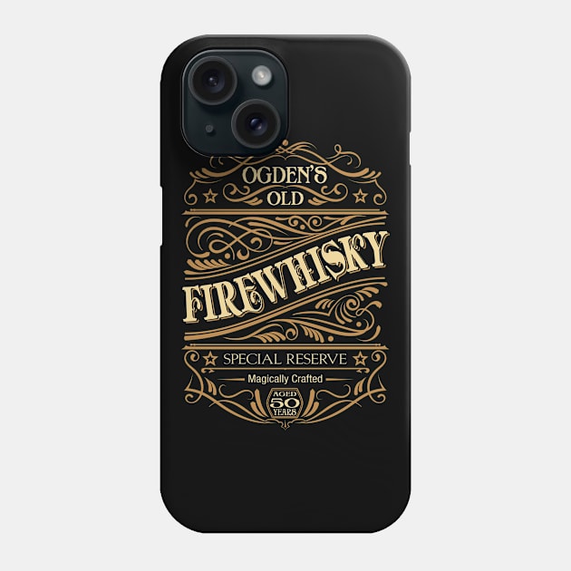 Ogden's Old Firewhisky Label Phone Case by DrPeper