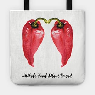 Vegan Slogan Bell Peppers Tote