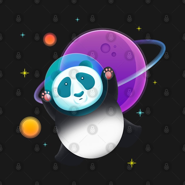 Panda Astronaut by jbzky