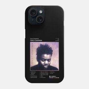 Tracy Chapman - Tracy Chapman Tracklist Album Phone Case