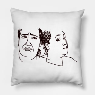 Kombucha Girl Meme Pillow