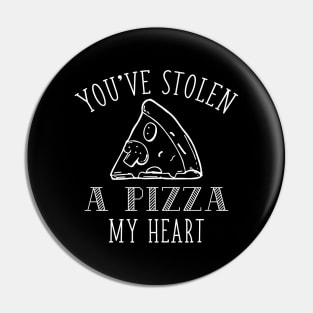 A Pizza My Heart Pin