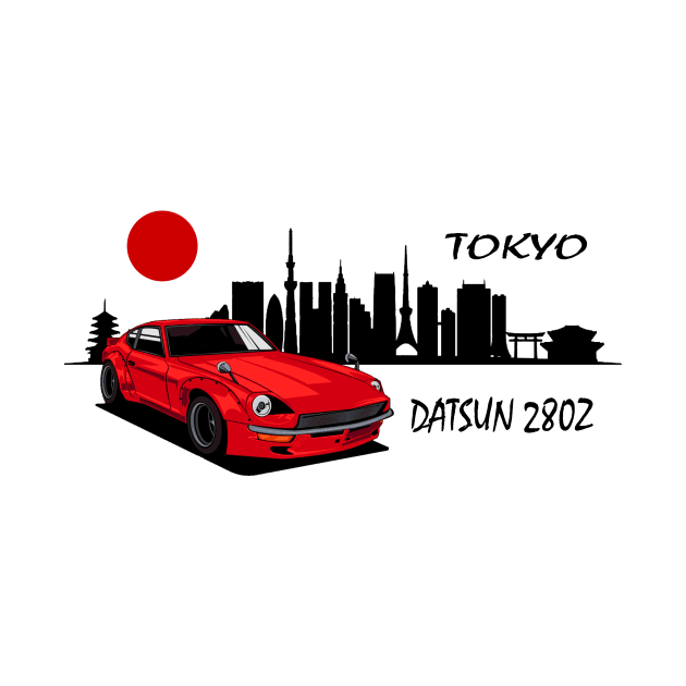 Datsun 280z, JDM Car in Tokyo by T-JD