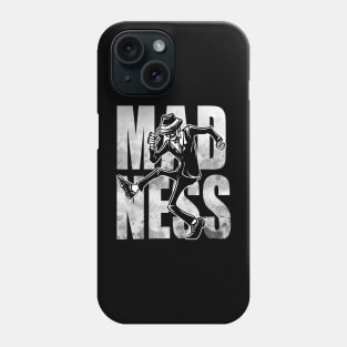 Madness Skull dance illustration design Phone Case