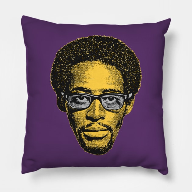 David Ruffin / Retro Soul Fan Design Pillow by DankFutura