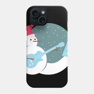 Rock & Roll Frosty the Snowman Phone Case