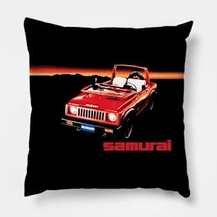 SUZUKI SAMURAI - brochure cover Pillow