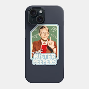 Mister Peepers 50s TV Schoolmaster Phone Case