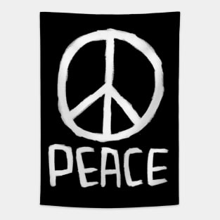 Peace Sign, Peace Please, No War, Antiwar, Peace Symbol Tapestry