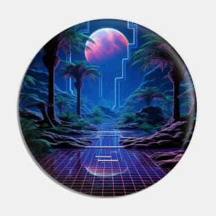 Synthetic moonlight #4 Pin