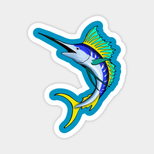 Blue Marlin Magnet