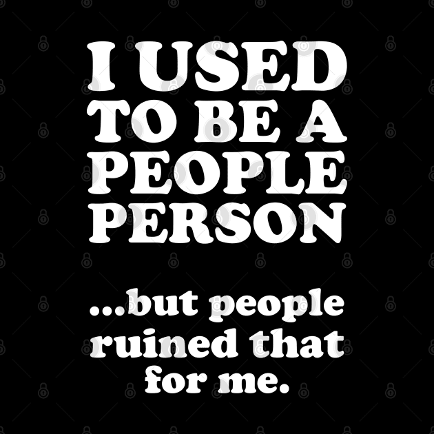 I Used To Be A People Person by Three Meat Curry