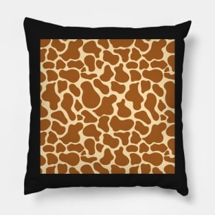 Giraffe Print Pattern Pillow