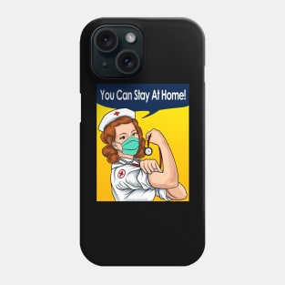 you can stay at home Phone Case