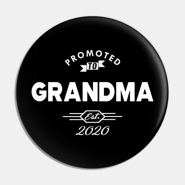 New grandma - Promoted to grandma est. 2020 Pin by KC Happy Shop