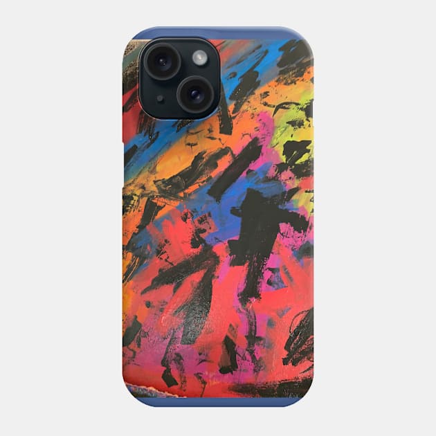 Neon Nightcaps Phone Case by Margaretmilrose