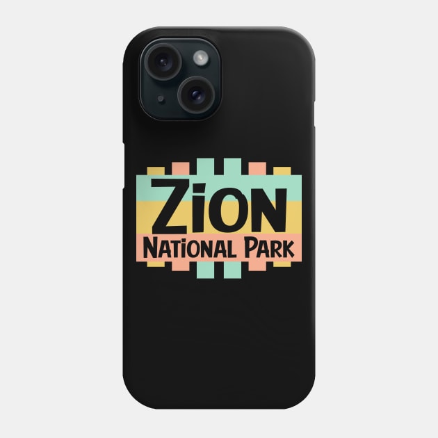 Zion National Park Phone Case by colorsplash