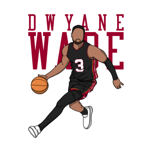 Dwyane Wade Comic Style T-Shirt