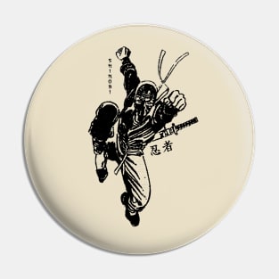 Black Ninja Pin