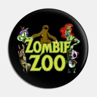 Halloween Zombie Panda Sloth Mermaid Llama Unicorn Light Pin