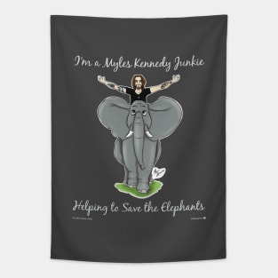 Save the Elephants (MKJ for IFAW '18) Tapestry