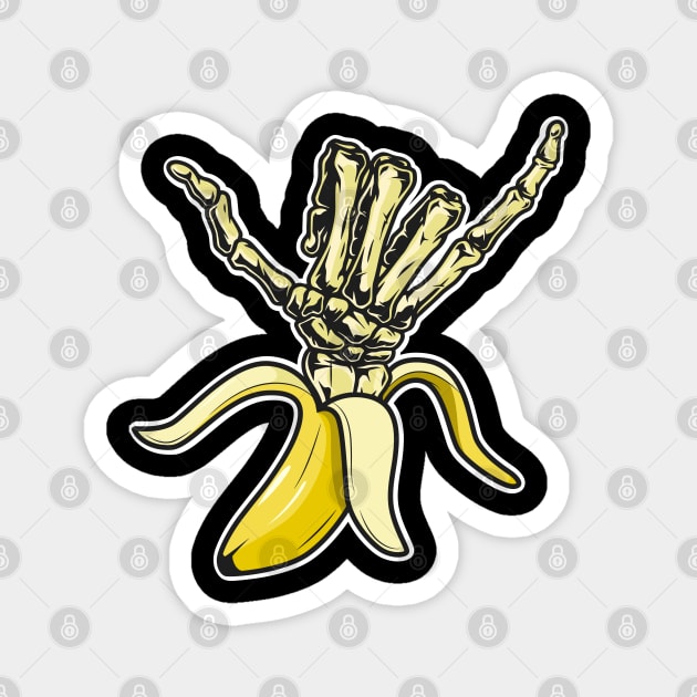 Shaka Banana Magnet by portraiteam