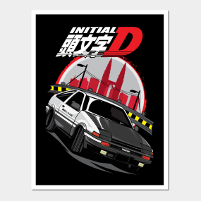 Ae86 Posters And Art Prints Teepublic