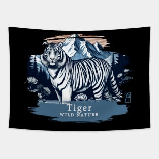 Tiger- WILD NATURE - TIGER -15 Tapestry