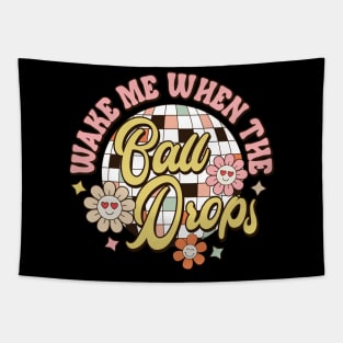 Wake me when the ball drops Tapestry