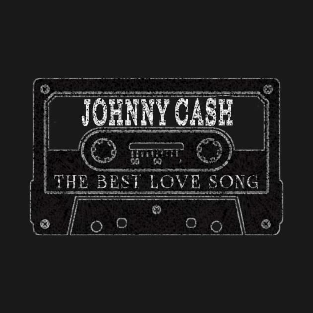 Johnny cash_vintage cassete by umbulumbulstore