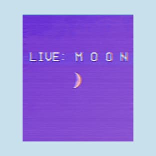 live moonshot purple T-Shirt