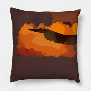 Aviation Pilot Fighter Jet Life is a journey quote Pillow