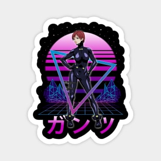 GANTZ Hunters Unite - Celebrate the Epic Manga Series on a Tee Magnet