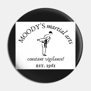 Moody’s martial arts Pin