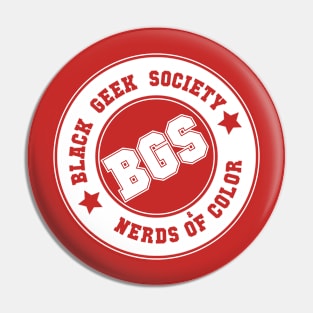 Black Geek Society - Distinguished Retro Pin