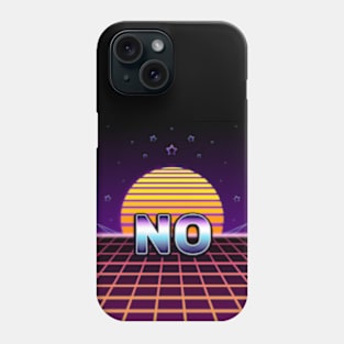 Synth Wave - NO Phone Case